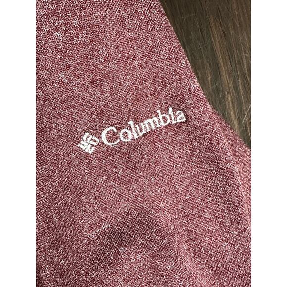 Texas A&M Aggies Columbia Fleece Full Zip Hoodie Jacket Maroon Womens Large NCAA - Picture 3 of 8